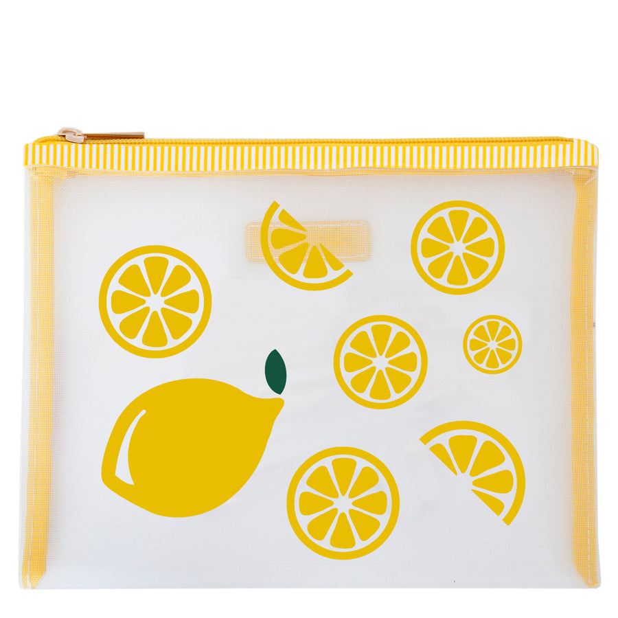 Lemons on Medium Mash Bag