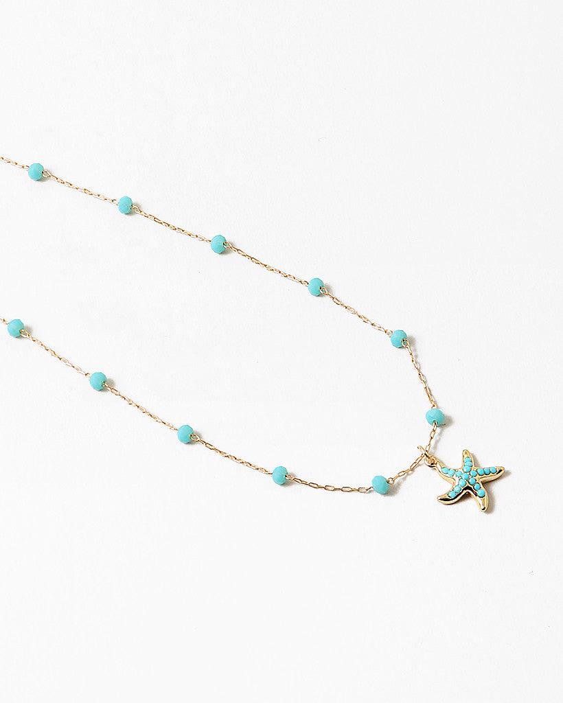 Starfish on Bead Chain