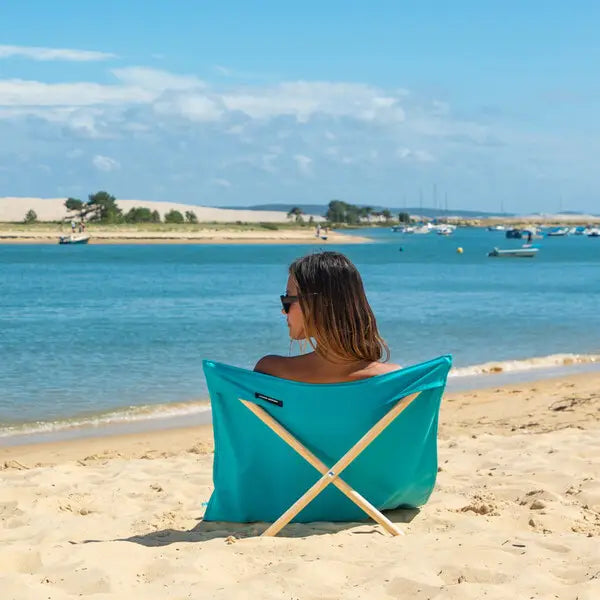 Beach chair Neo-Transat Turquoise