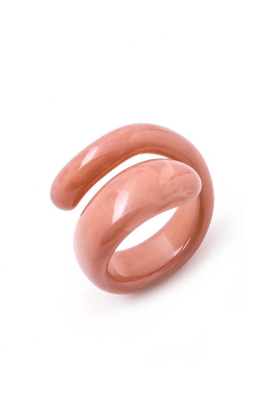 Resin Curled Ring