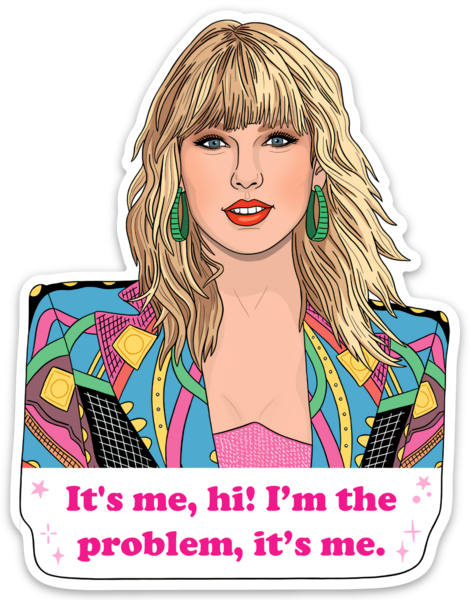 Taylor It's Me, Hi! Die Cut Magnet
