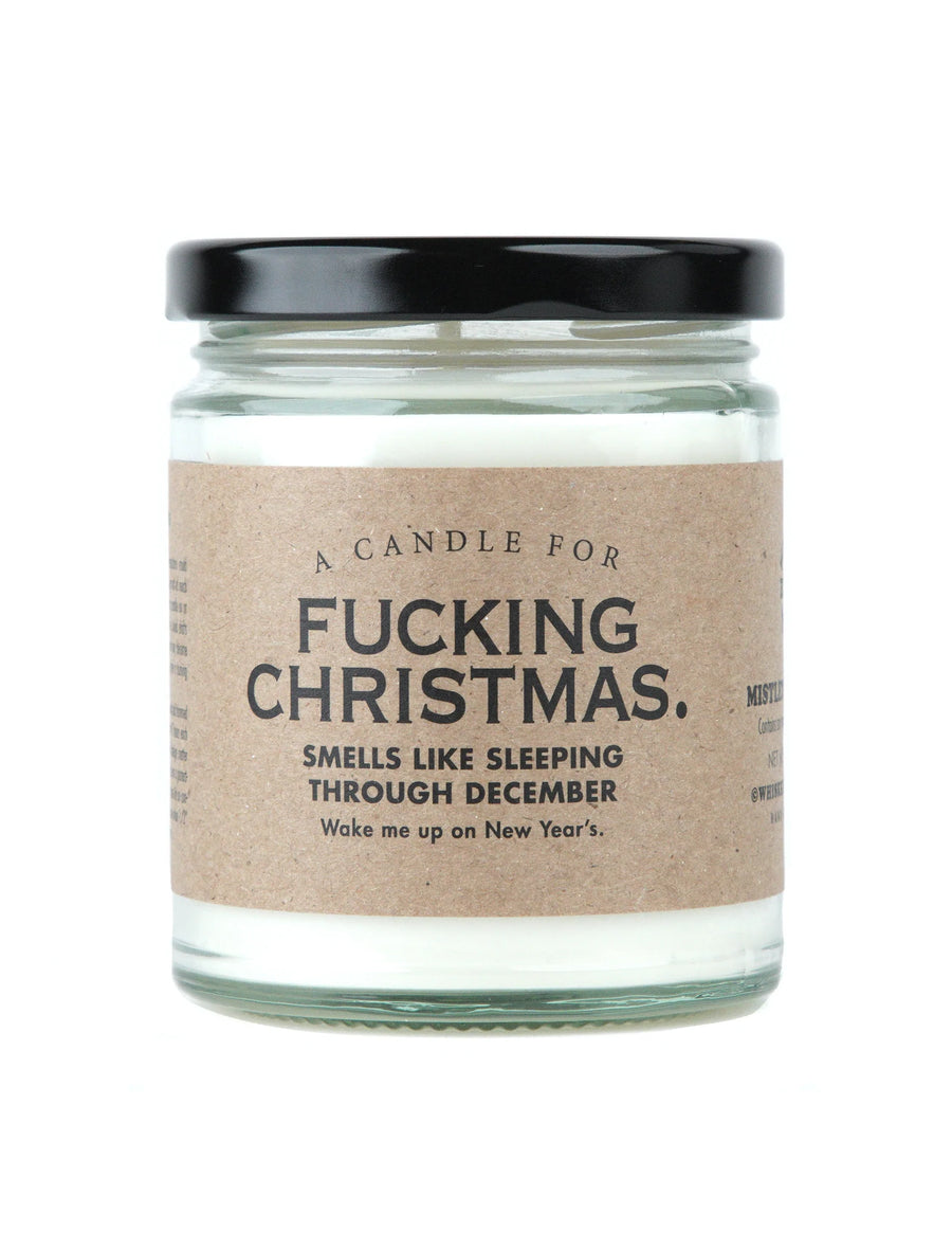 Fucking Christmas Candle