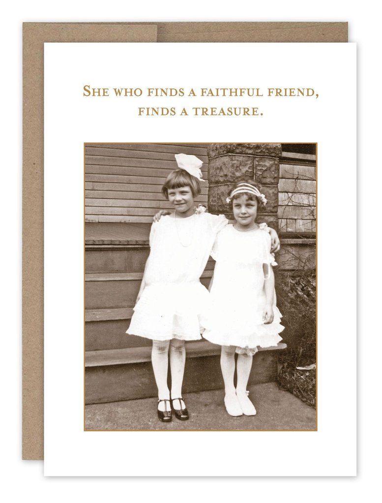She Who Finds - Birthday Card