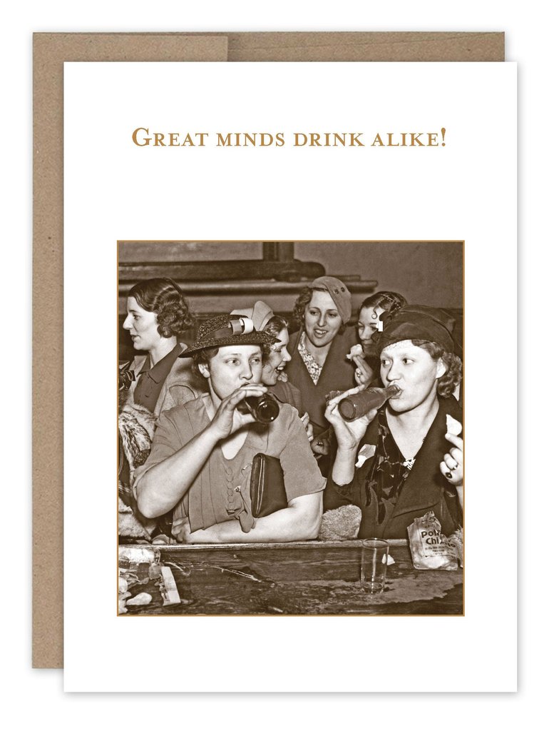 Great Minds - Birthday Card