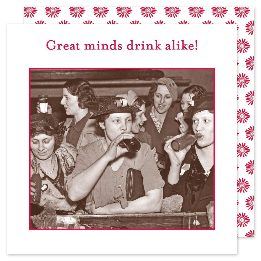 Great Minds - Cocktail Napkin