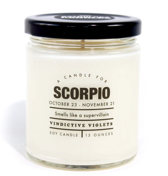 Scorpio Candle 