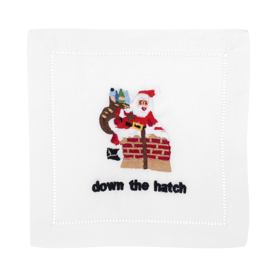 Down the Hatch Cocktail Napkin