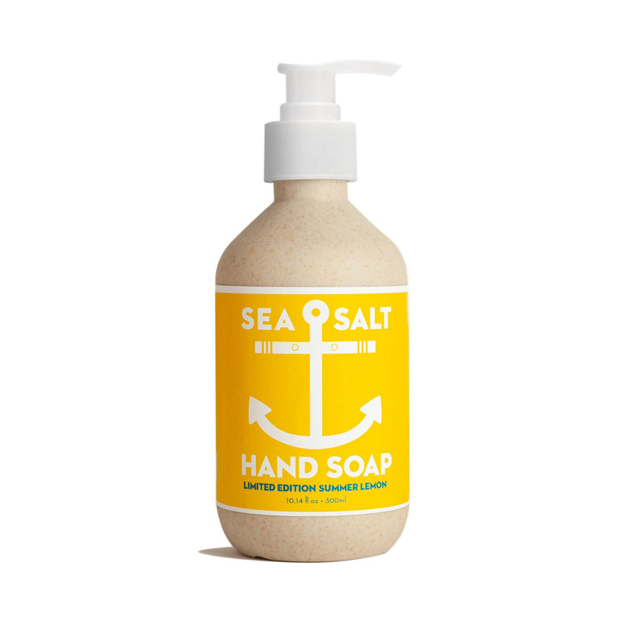Limited Edition Sea Salt Summer Lemon Organic Hand Soap